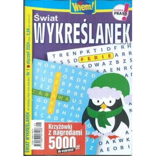 Świat wykreślanek Wiem 1/2024