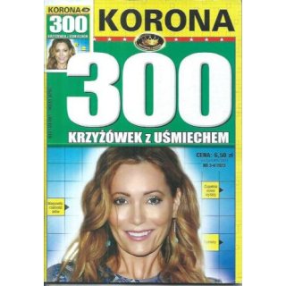300 krzyżówek z uśmiechem Korona 3-4/2023