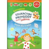 Edukacyjne przygody Sowy Sabinki zeszyt dla 4-latka Fakt poleca