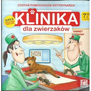 Klinika dla zwierzaków Fakt dzieciom 5/2019Klinika dla zwierzaków Fakt naklejki 5/2019