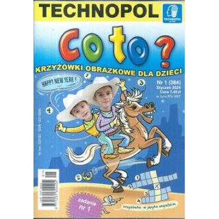 Co to? Krzyżówki obrazkowe dla dzieci 1/2024