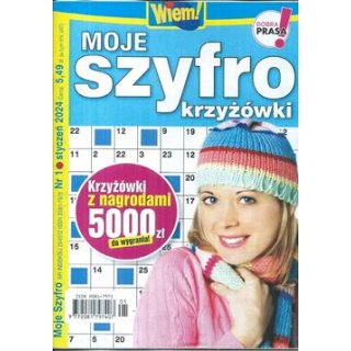 Moje Szyfro krzyżówki Wiem 1/2024