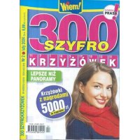 300 szyfro krzyżówek Wiem 2/2024