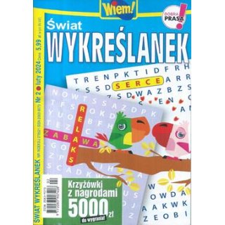 Świat wykreślanek Wiem 2/2024