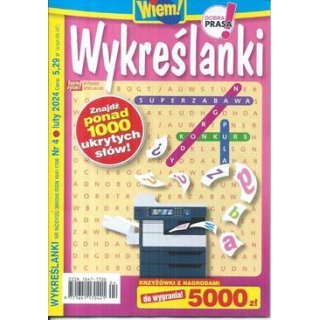 Wykreślanki Wiem 4/2024