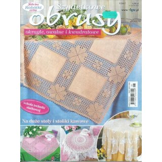 Szydełkowe obrusy Sabrina Robótki Extra 5/2017