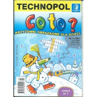 Co to? Krzyżówki obrazkowe dla dzieci 2/2024