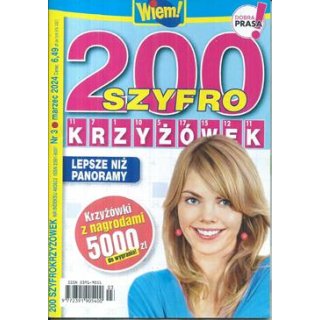 200 szyfro krzyżówek Wiem 3/2024