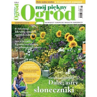 Mój Piękny Ogród; 8/2016