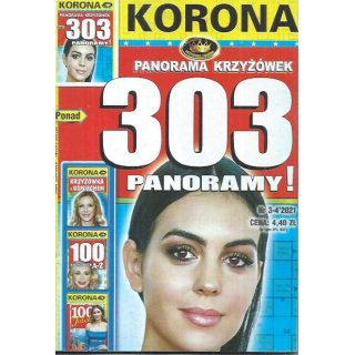 303 panoramy Panorama krzyżówek Korona 3-4/2021