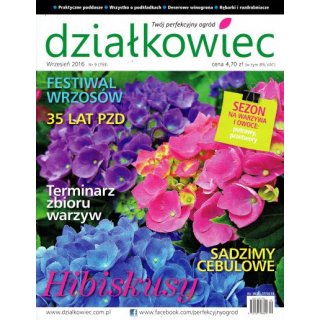Działkowiec; 9/2016