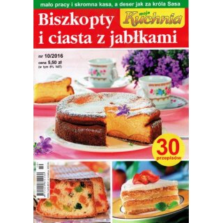 Moja Kuchnia Biszkopty i ciasta z jabłkami 10/2016
