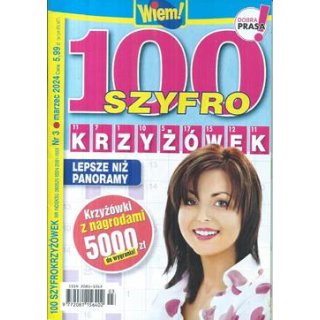 100 Szyfro Krzyżówek Wiem 3/2024