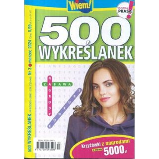 500 wykreślanek Wiem 3/2024