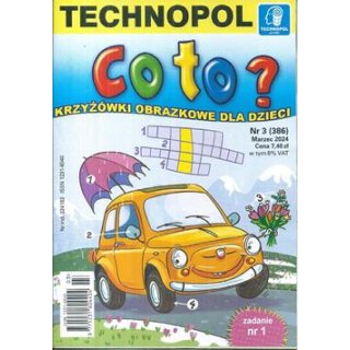 Co to? Krzyżówki obrazkowe dla dzieci 3/2024