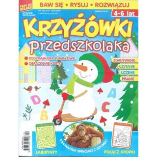 Krzyżówki Przedszkolaka 2/2024