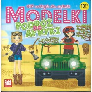 Modelki Podróż do Afryki Fakt dla dziewczynek 5/2023
