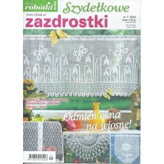 Szydełkowe zazdrostki Diana Robótki Extra 1/2024