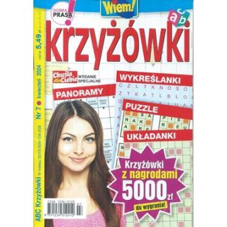 Krzyżówki ABC Wiem 7/2024