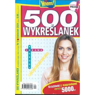 500 wykreślanek Wiem 4/2024