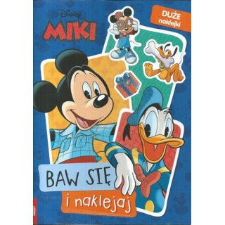 Disney Miki Baw się i naklejaj nr 2