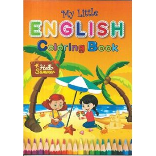 My Little English Coloring Book