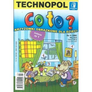 Co to? Krzyżówki obrazkowe dla dzieci 5/2024