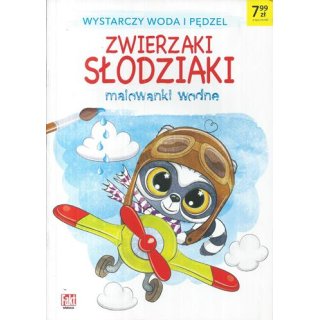 Zwierzaki słodziaki Malowanki wodne Fakt edukacja 6/2019