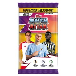 MATCH ATTAX CHAMPIONS LEAGUE 2023/24 - 12 kart w saszetce
