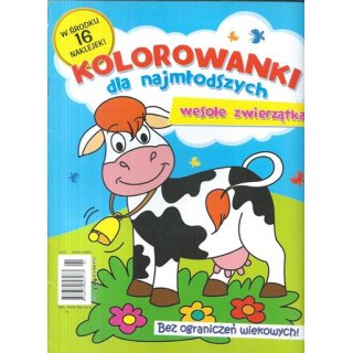 Kolorowanki dla najmłodszych - wesołe zwierzątka 1/2015