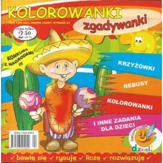 Kolorowanki zgadywnaki Wydanie 24