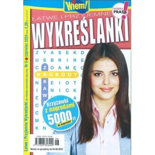 Łatwe i przyjemne wykreślanki Wiem 6/2024