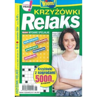 Krzyżówki Relaks Wiem 6/2024