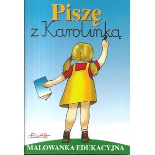 Piszę z Karolinką - malowanka edukacyjna