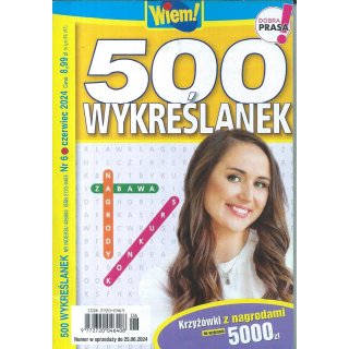500 wykreślanek Wiem 6/2024