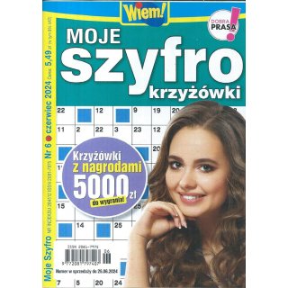 Moje Szyfro krzyżówki Wiem 6/2024