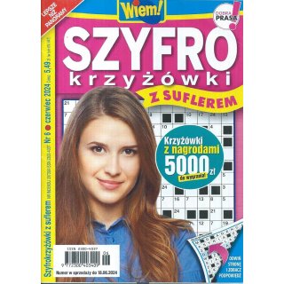 Szyfro Krzyżówki z suflerem 6/2024