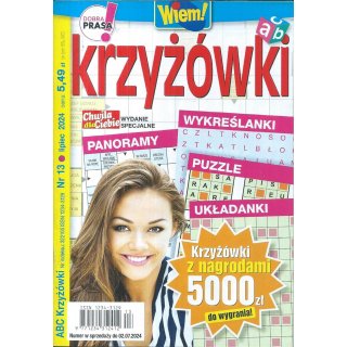 Krzyżówki ABC Wiem 13/2024
