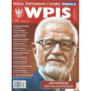 Wpis - Wiara Patriotyzm Sztuka 5/2024