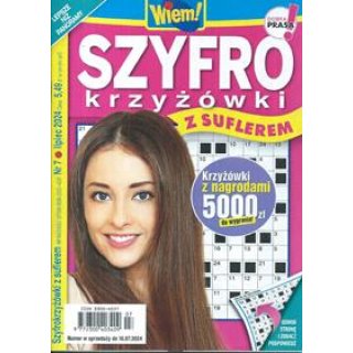 Szyfro Krzyżówki z suflerem 7/2024