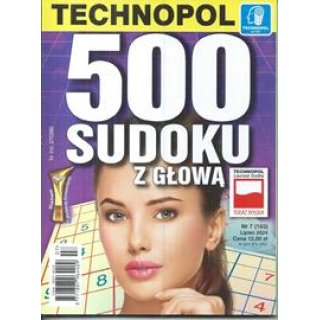 500 sudoku z głową 7/2024 nr 163