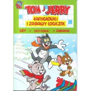 Tom & Jerry Łamigłówki i zabawy logiczne (zielone)