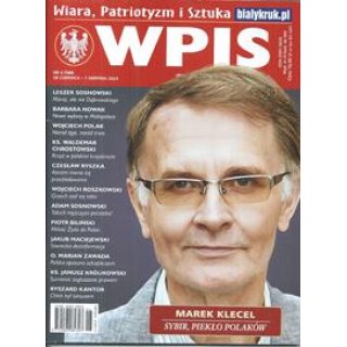 Wpis - Wiara Patriotyzm Sztuka 6/2024