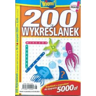 200 wykreślanek Wiem 8/2024