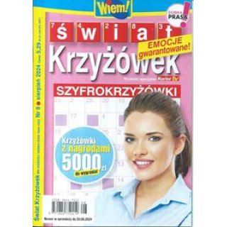 Świat Krzyżówek Szyfrokrzyżówki Wiem 8/2024