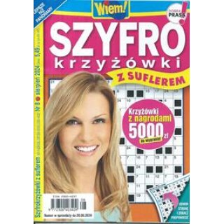 Szyfro Krzyżówki z suflerem 8/2024