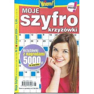 Moje Szyfro krzyżówki Wiem 8/2024