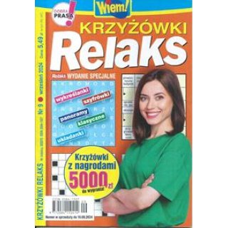 Krzyżówki Relaks Wiem 9/2024
