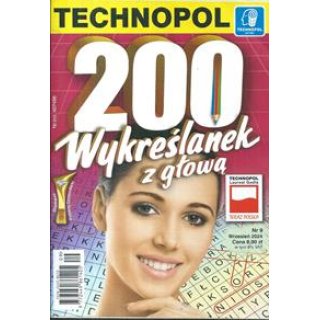 200 Wykreślanek z głową 9/2024