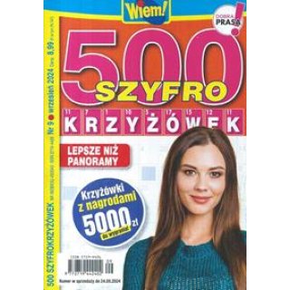 500 szyfro krzyżówek Wiem 9/2024